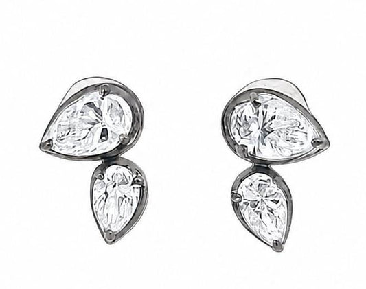 14KT Diamond Earring