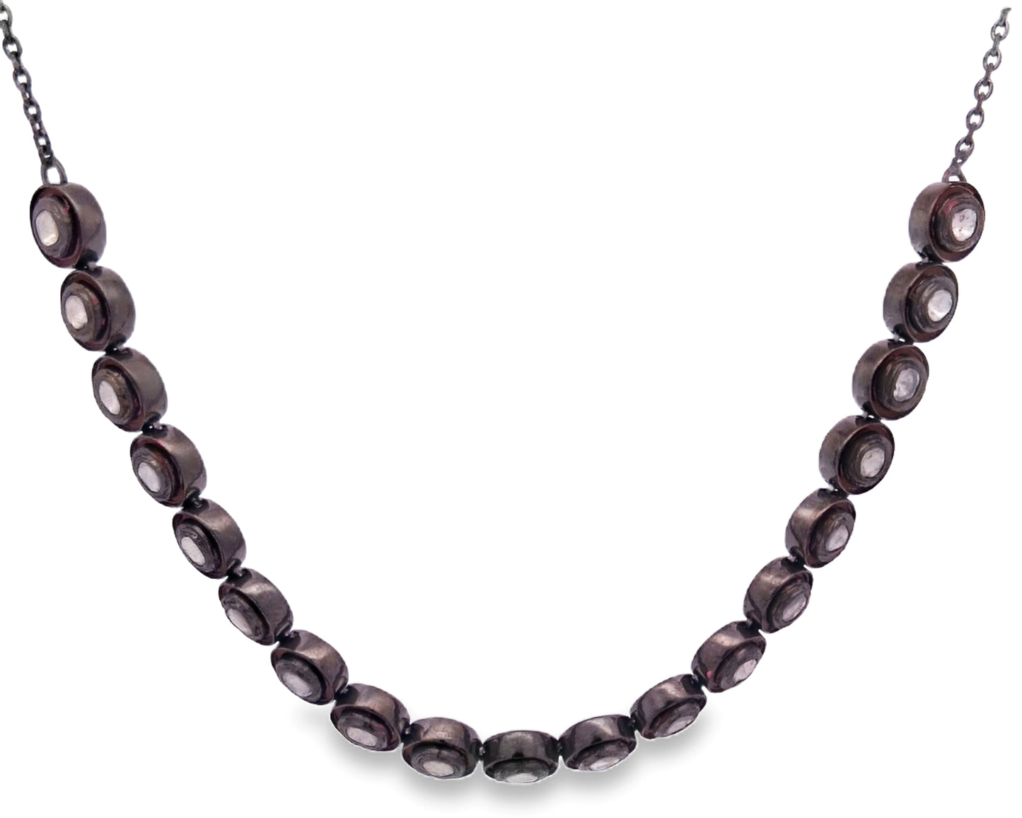 Polki Diamond Necklace Set