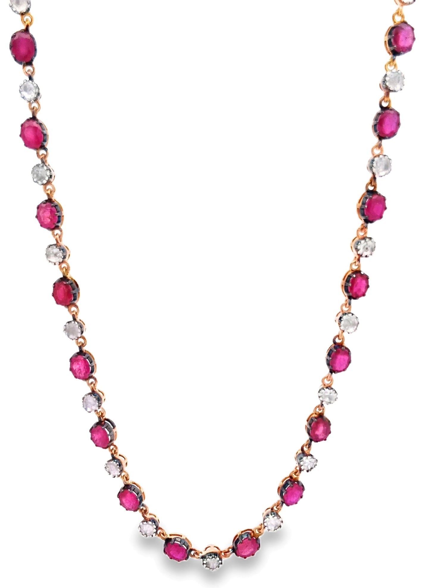 Polki Diamond & Ruby Necklace
