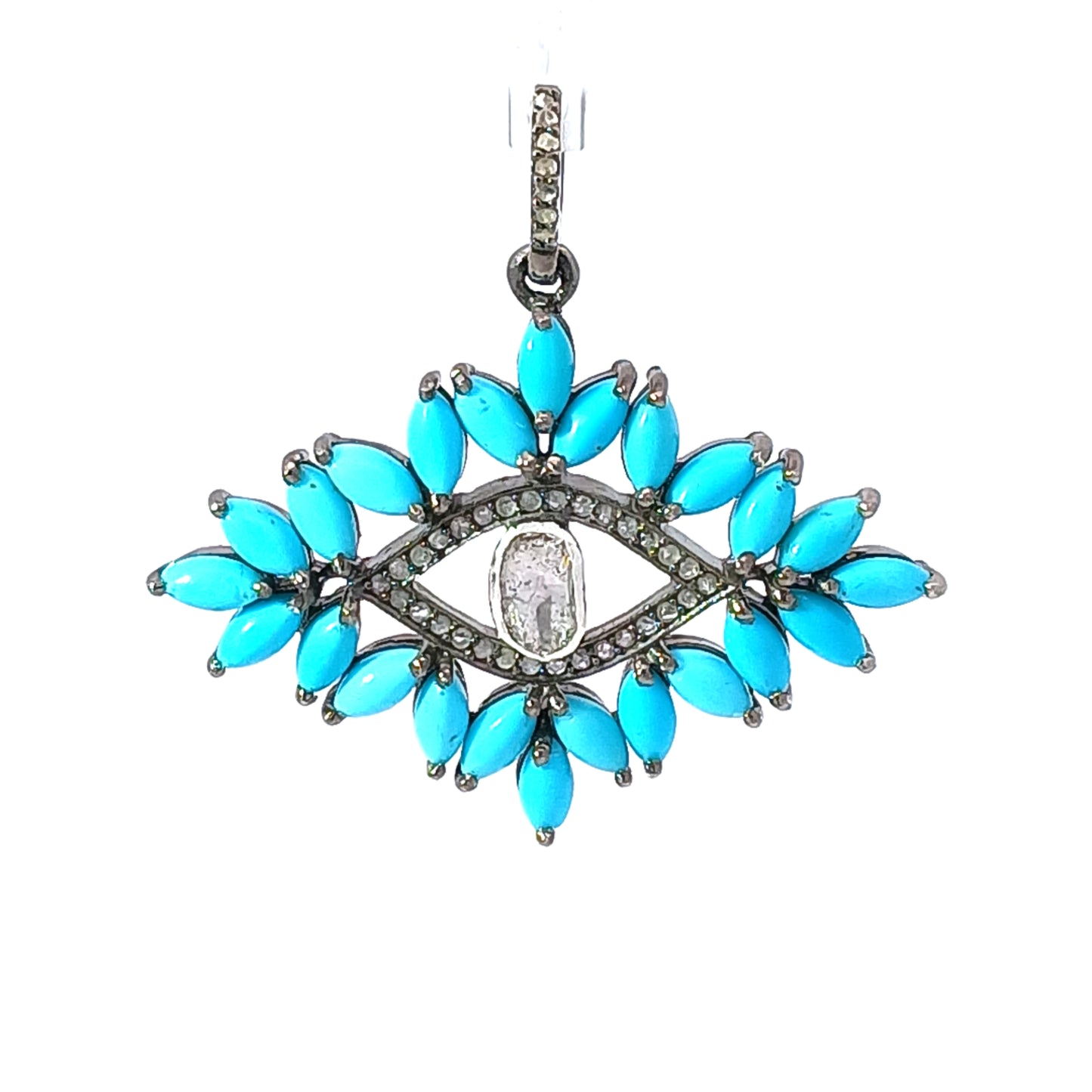 Turquoise Evil Eye Charm