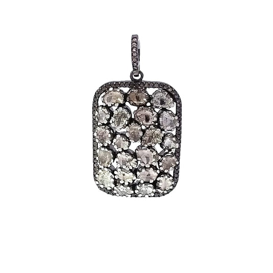 Diamond and Polki Pendant