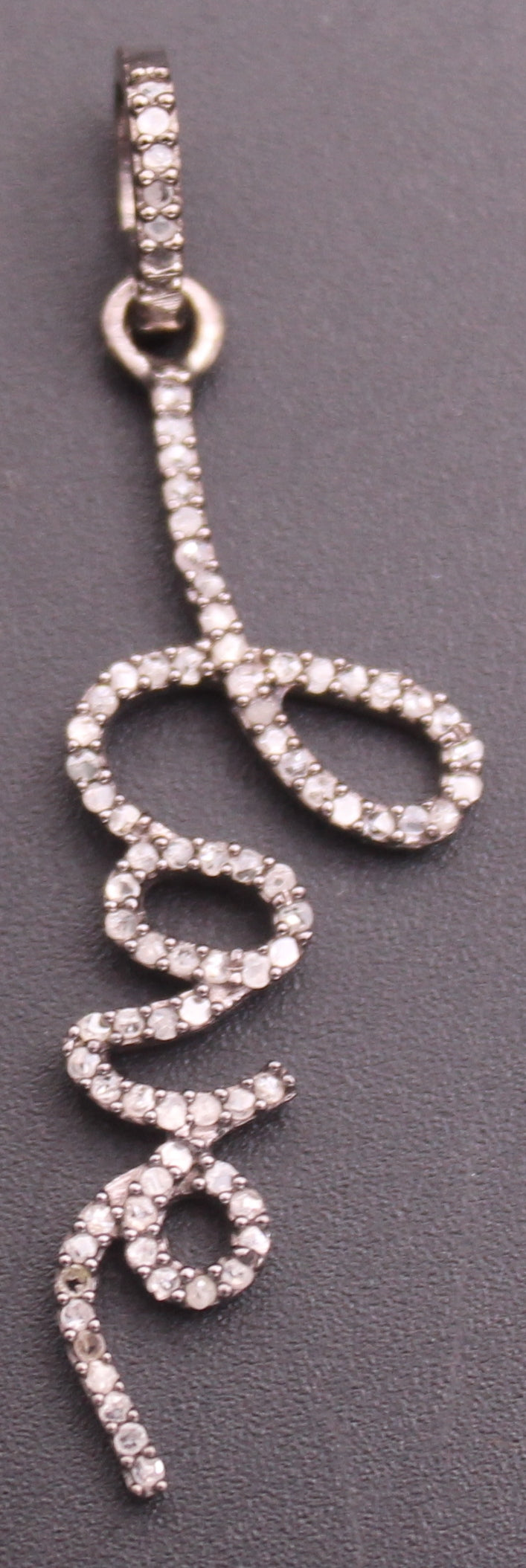 ALL DIAMOND LOVE PENDANT