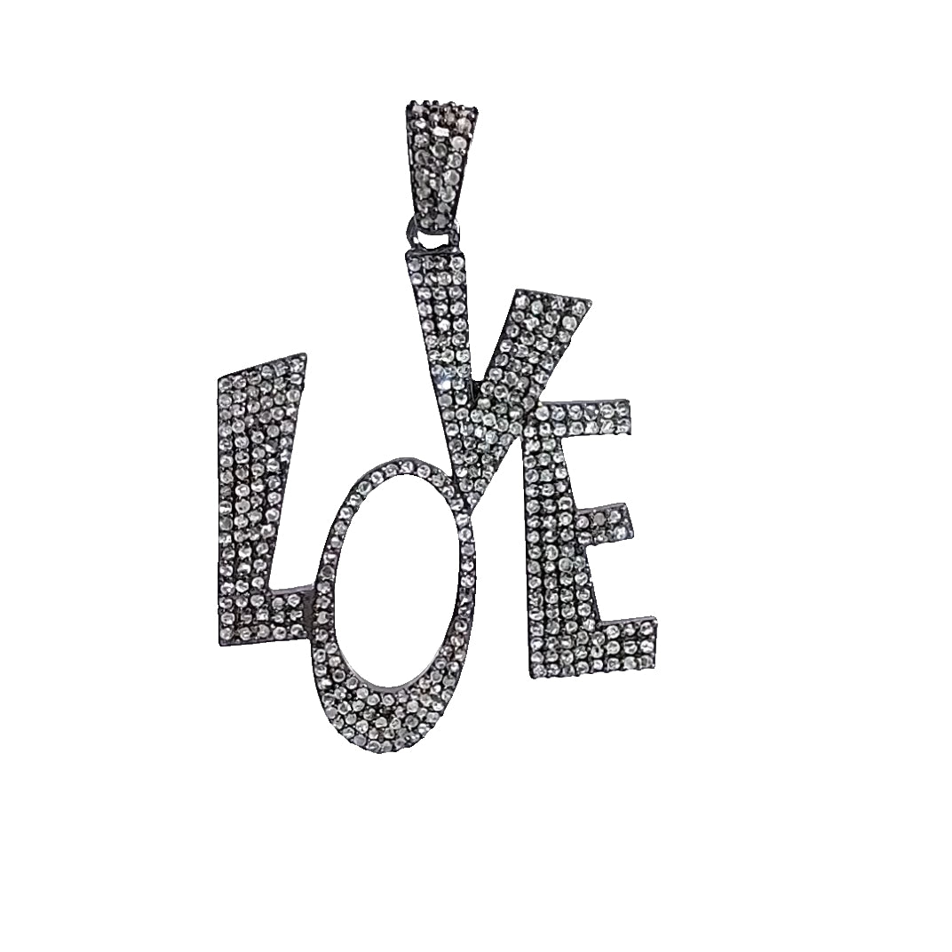 PAVE Diamond Love Pendant