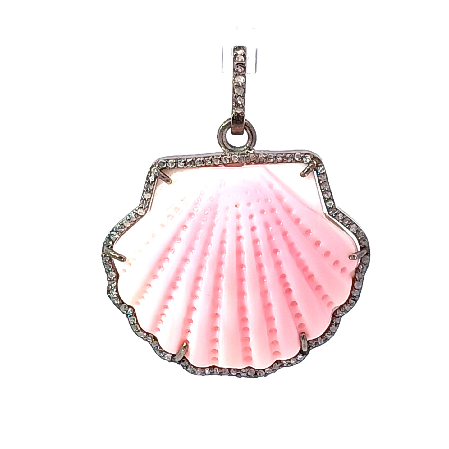 Diamond Shell Pendant