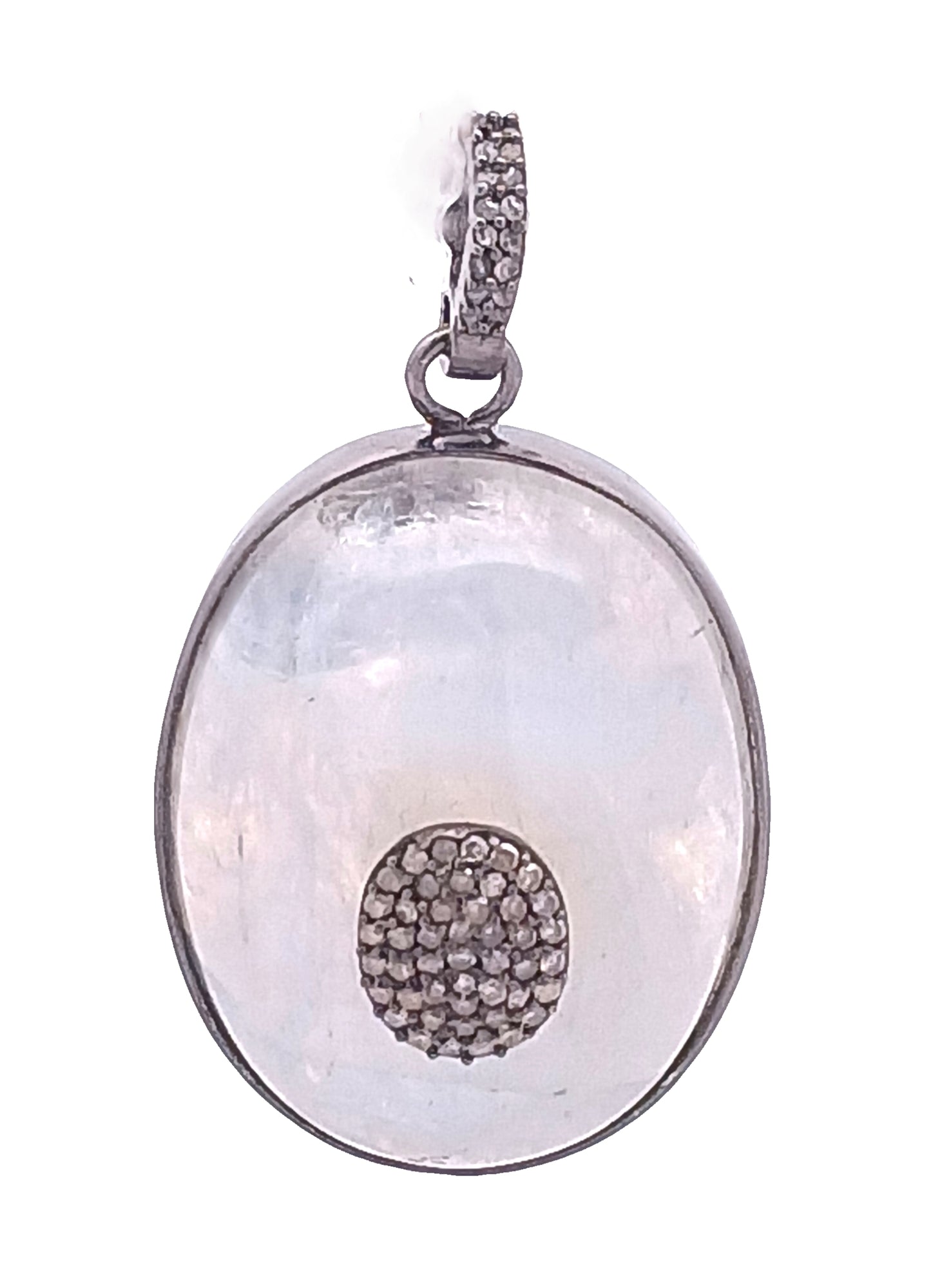Diamond & Moonstone Pendant