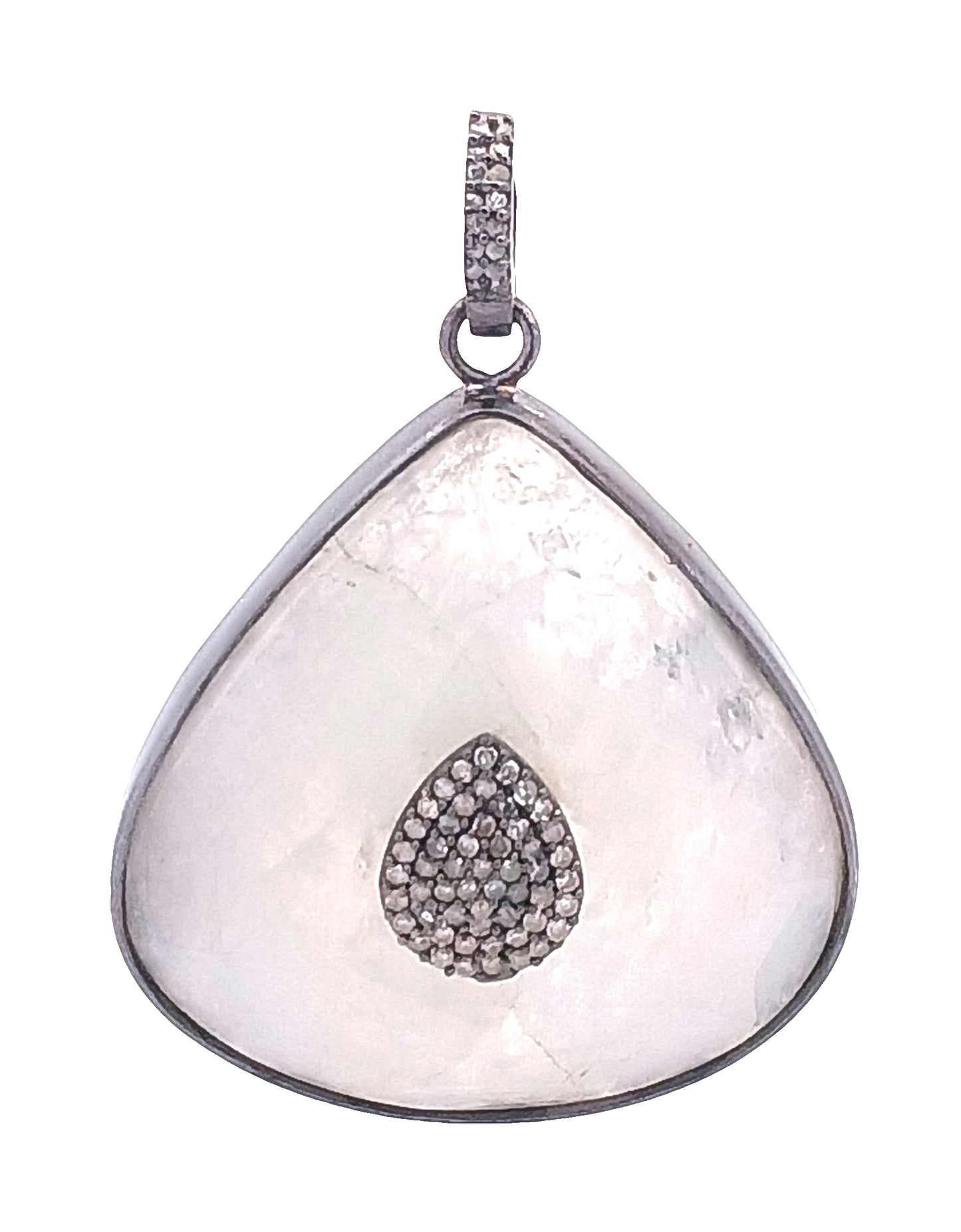 Diamond & Moonstone Pendant