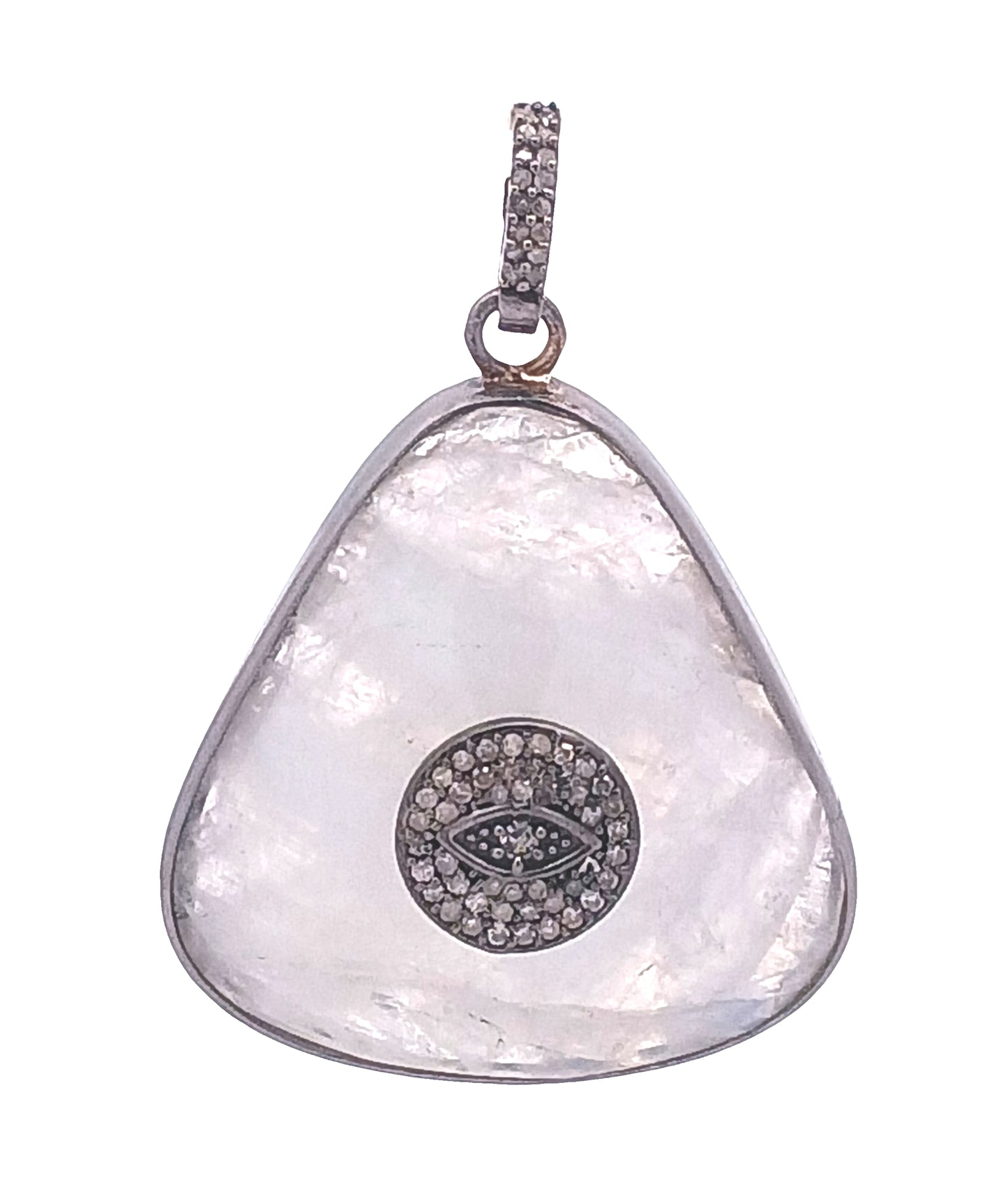 Diamond & Moonstone Pendant
