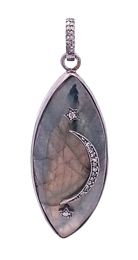 Diamond & Labro Pendant