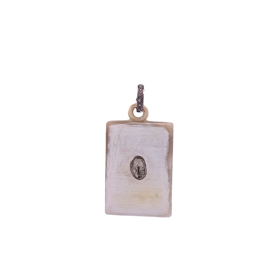 Polki Diamond & Horn Pendant