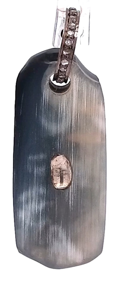 HORN POLKI DIAMOND PENDANT