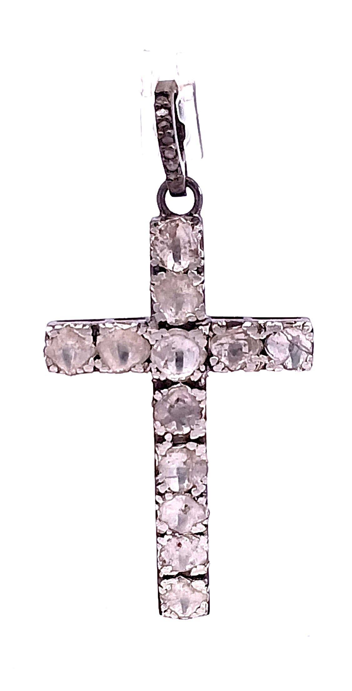 Diamond & Polki Cross Pendant