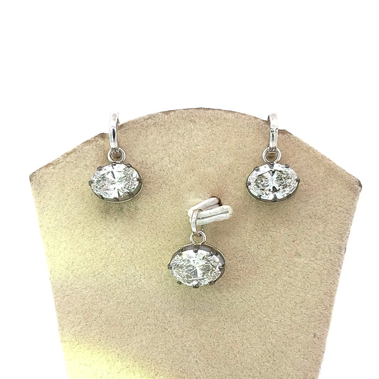 Diamond Pendant Set