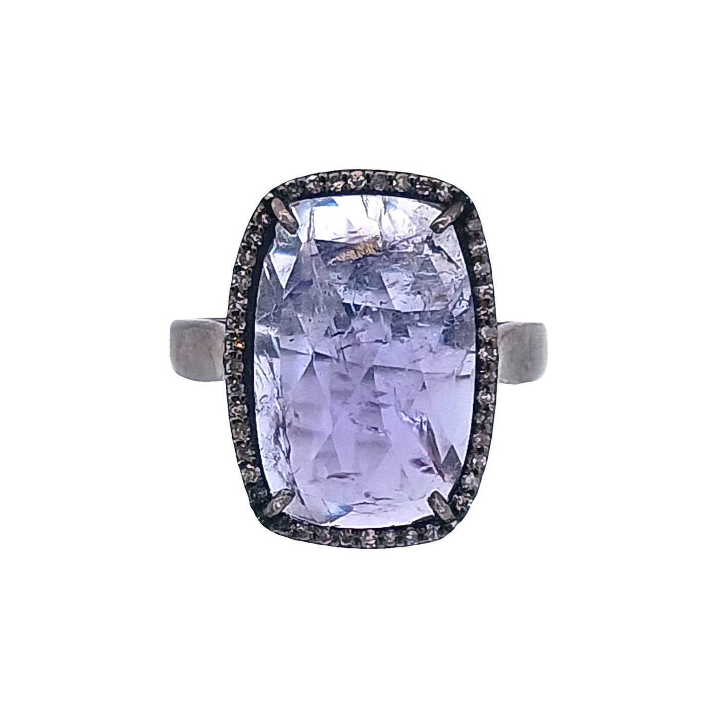 Diamond & Tanzanite Ring