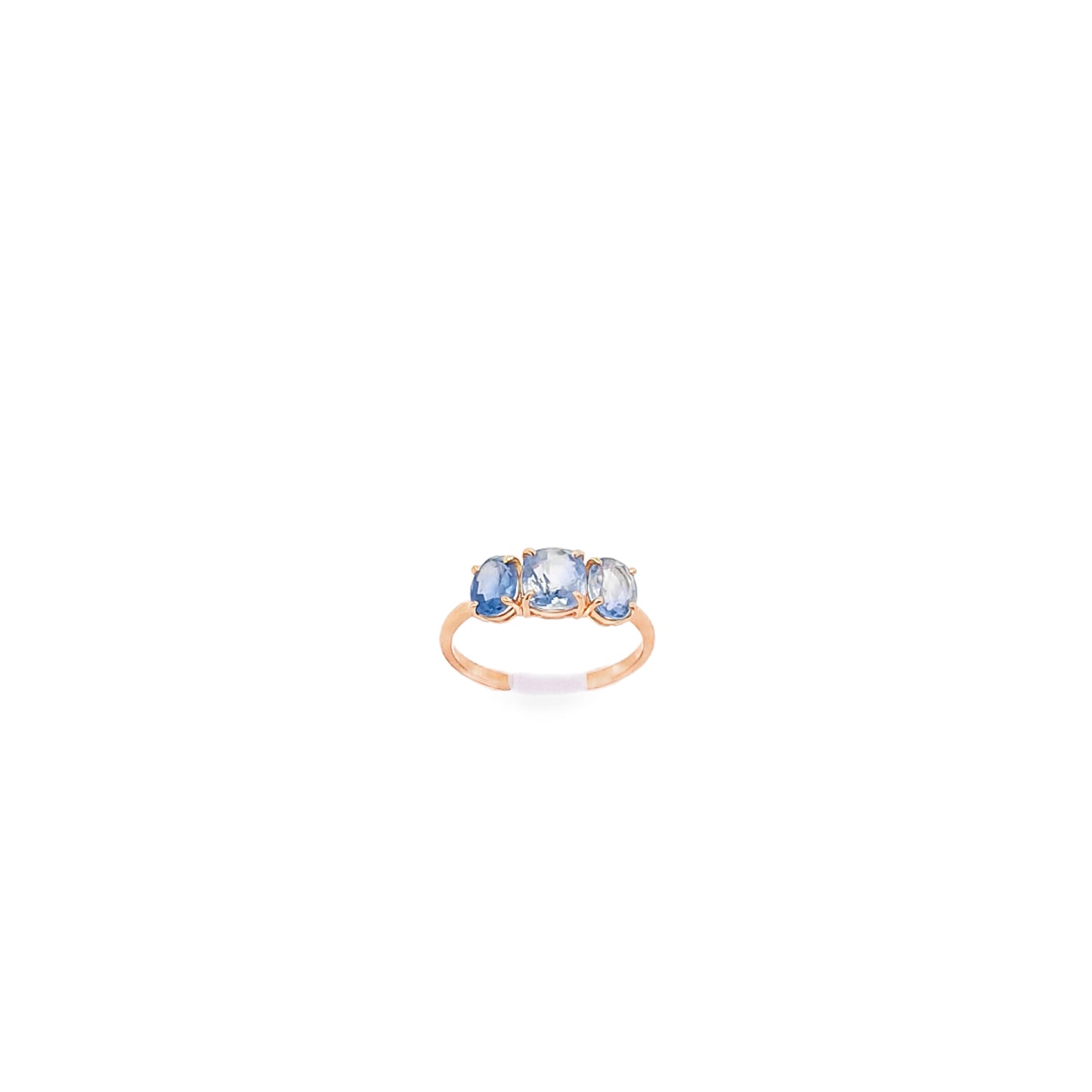 14kt Blue Sapphire Gold Ring