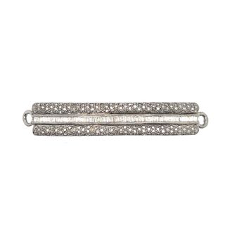 All Diamond Pendant With Two Links