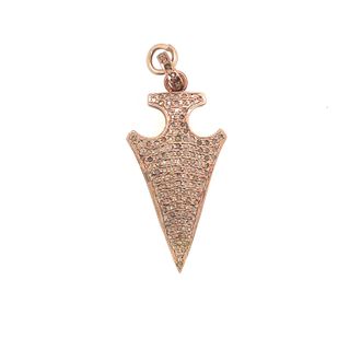 Silver and Diamond Pendant