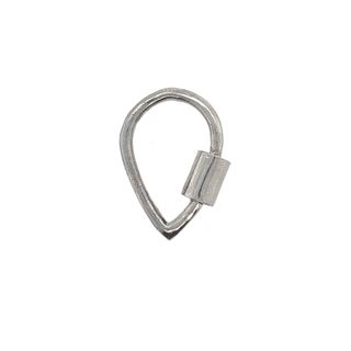 Drop Silver Clasp