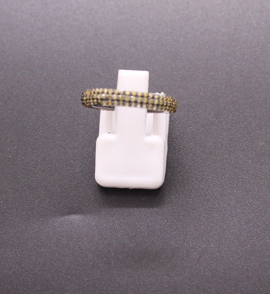 Round Zirconia Stone Ring